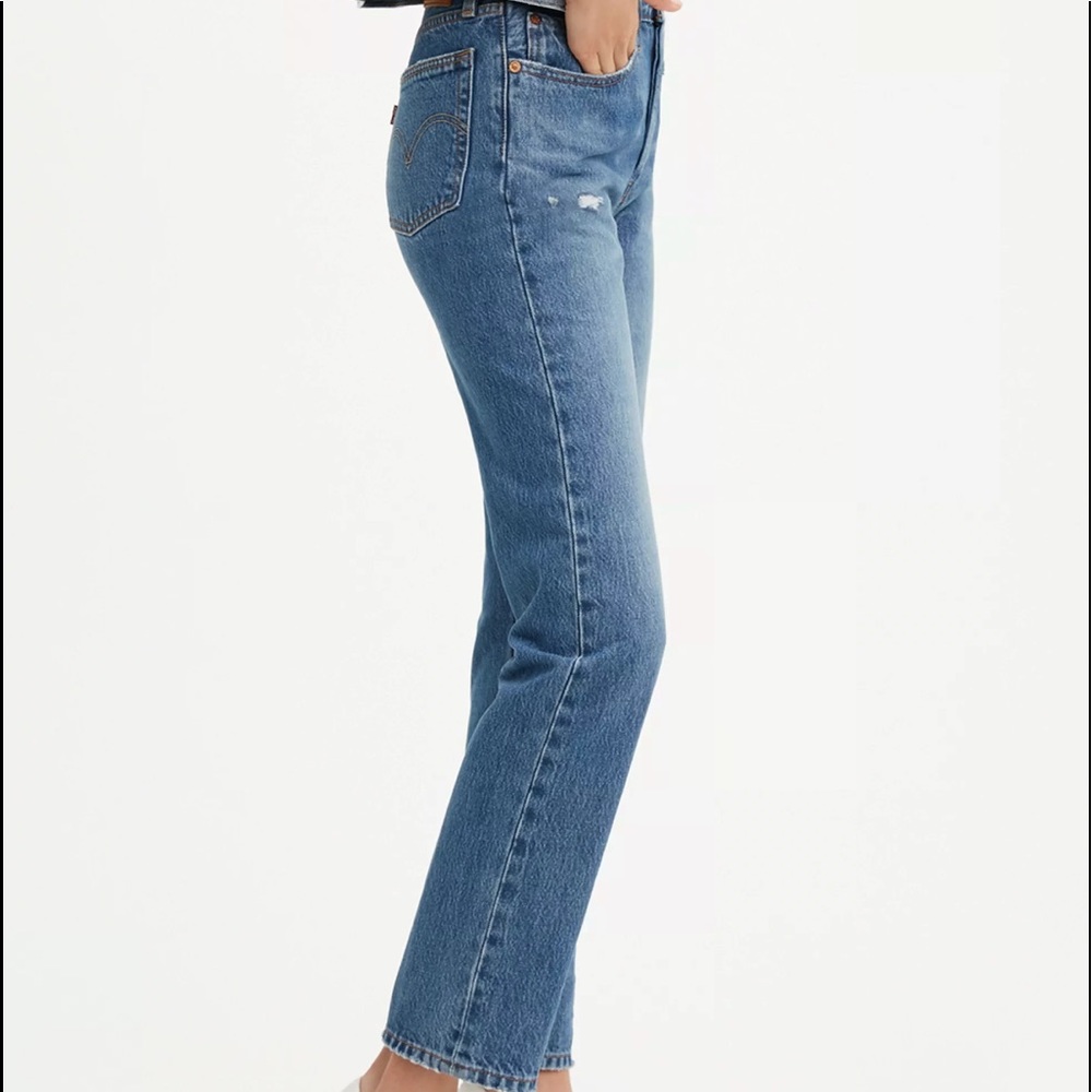 501 Levi’s Straight Leg Jeans - Picture 5 of 7